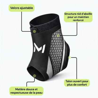 Chevillère de maintien ajustable